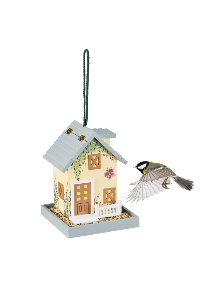 relaxdays Vogelfutterhaus in Bunt günstig kaufen onesize