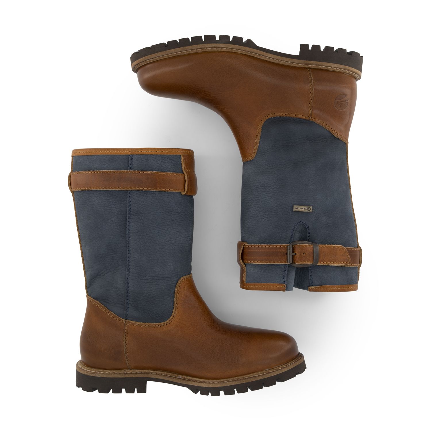 Travelin' Konstanz blaue Damen Outdoorstiefel