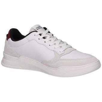 Tommy Hilfiger Elevated Cupsole Lth Mix in weiß