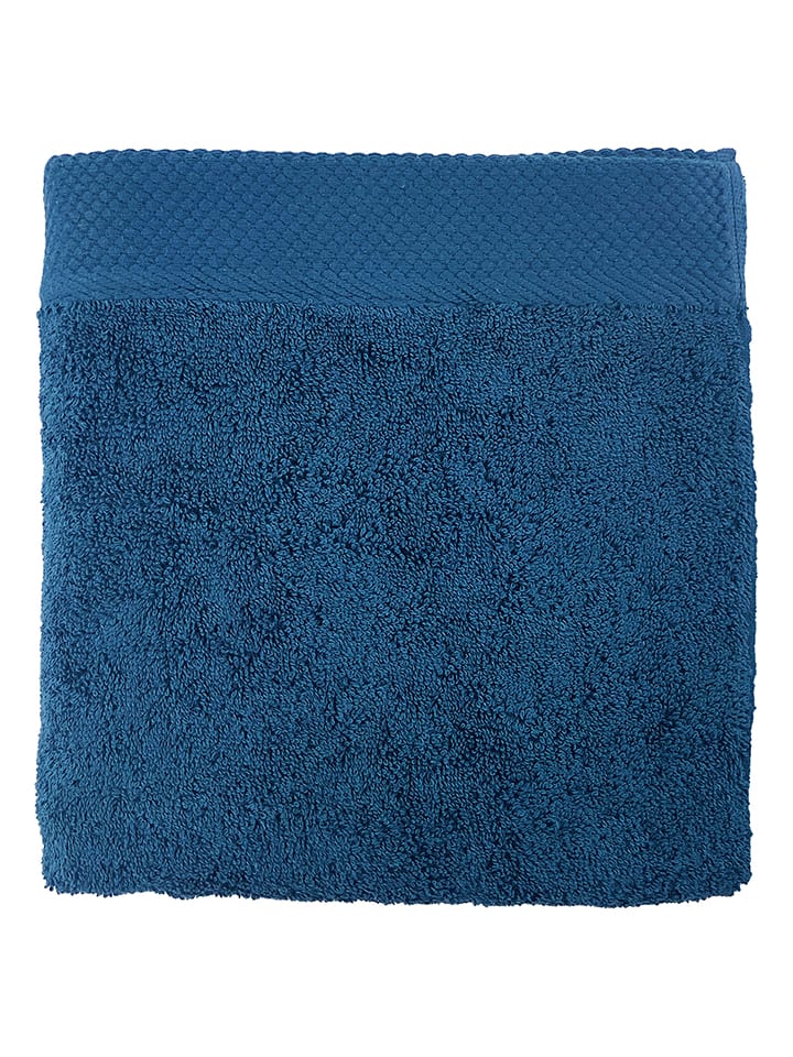 Soft by Perle de Coton Handtuch ''Epo'' in Blau günstig kaufen