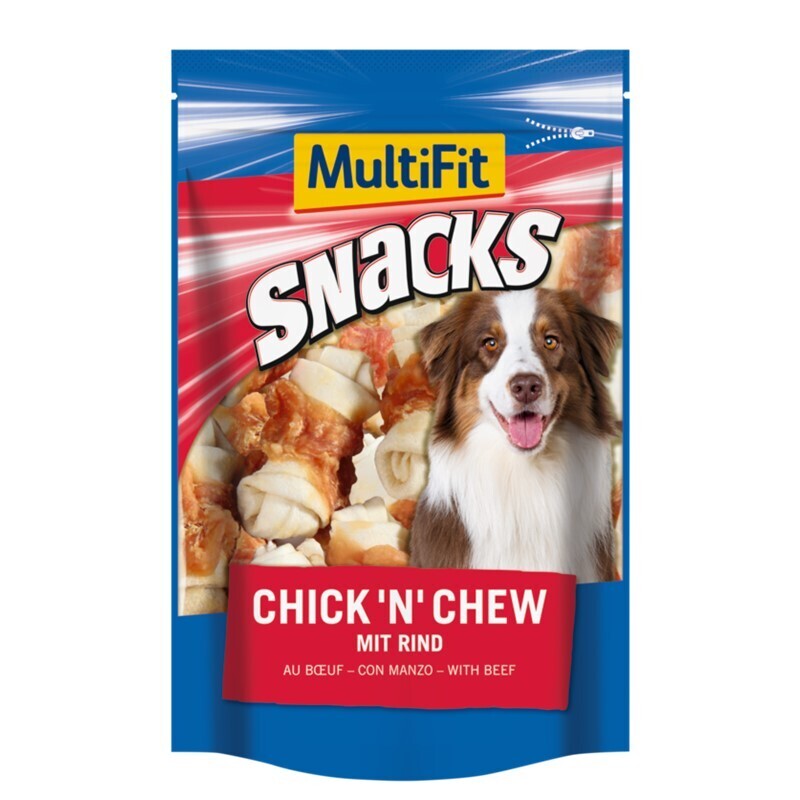 MultiFit Snacks MultiFit Snacks Chick'n chew Nr 6. 2x100g