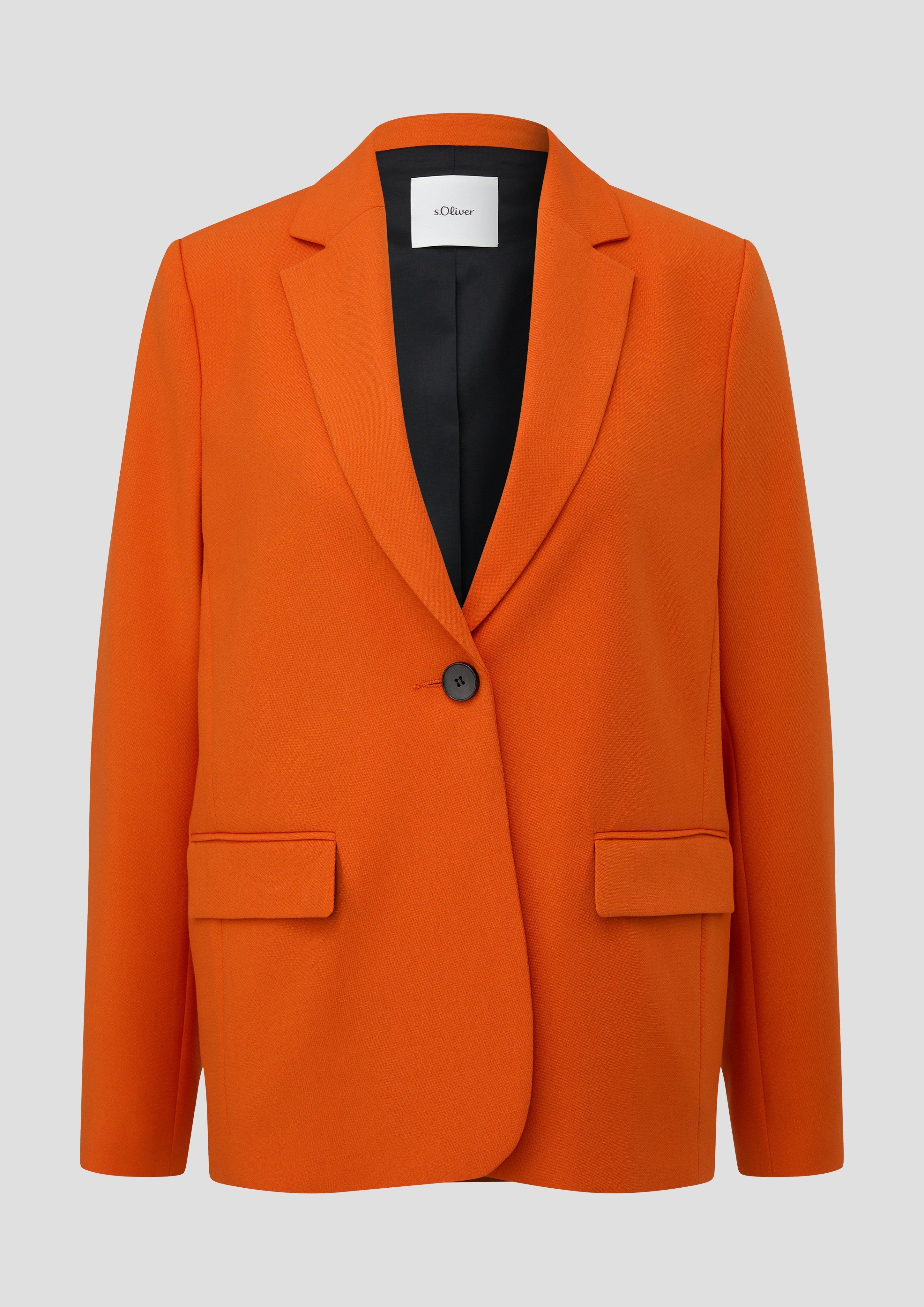 Blazer aus Viskosemix  2135612-2393