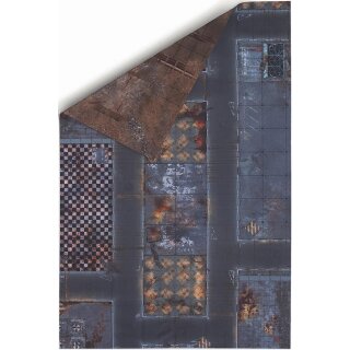 6'x4' Double Sided G-Mat: Quarantine Zone and Fallout Zone