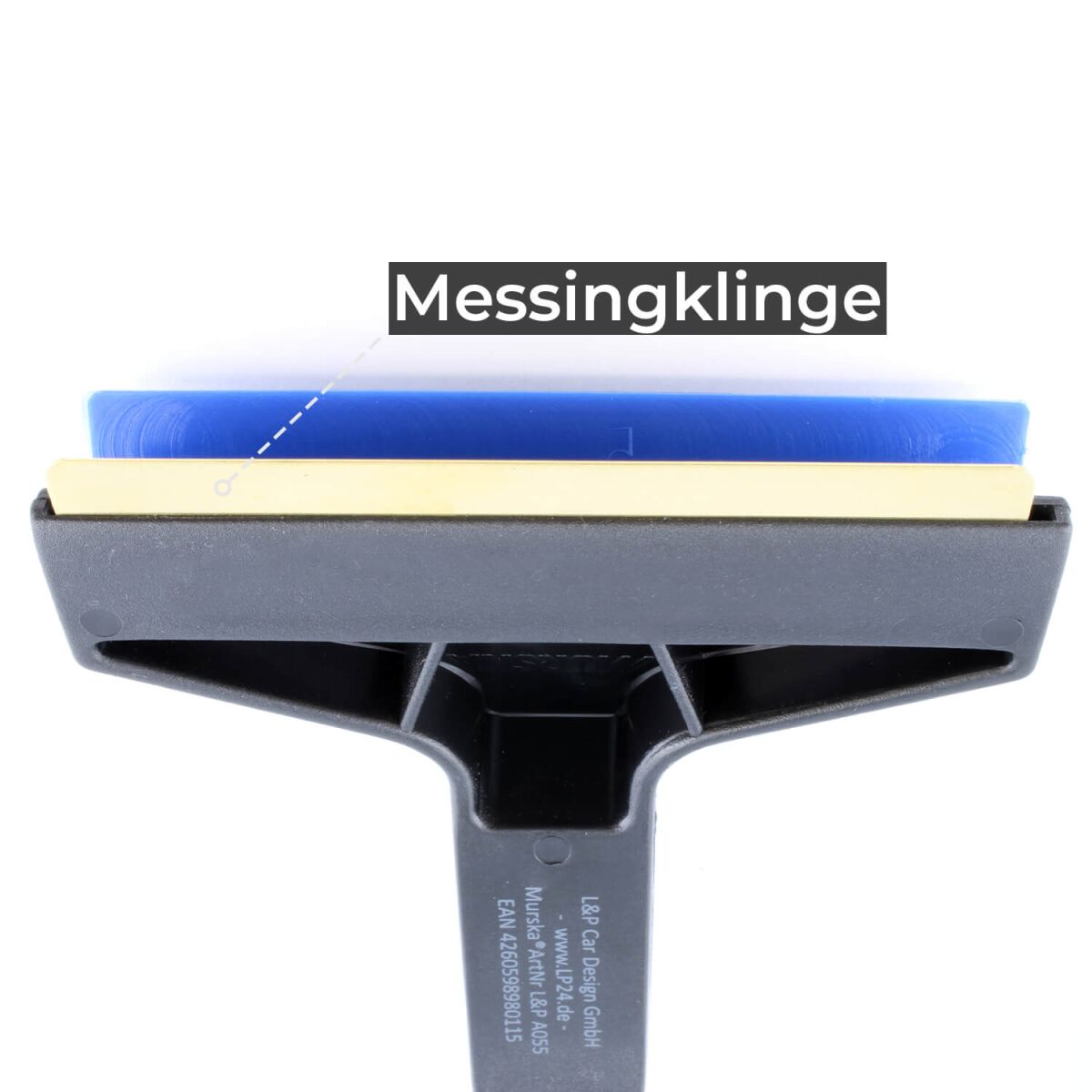 MURSKA Original Eiskratzer mit Messingklinge 370mm -Farbe zufällig-