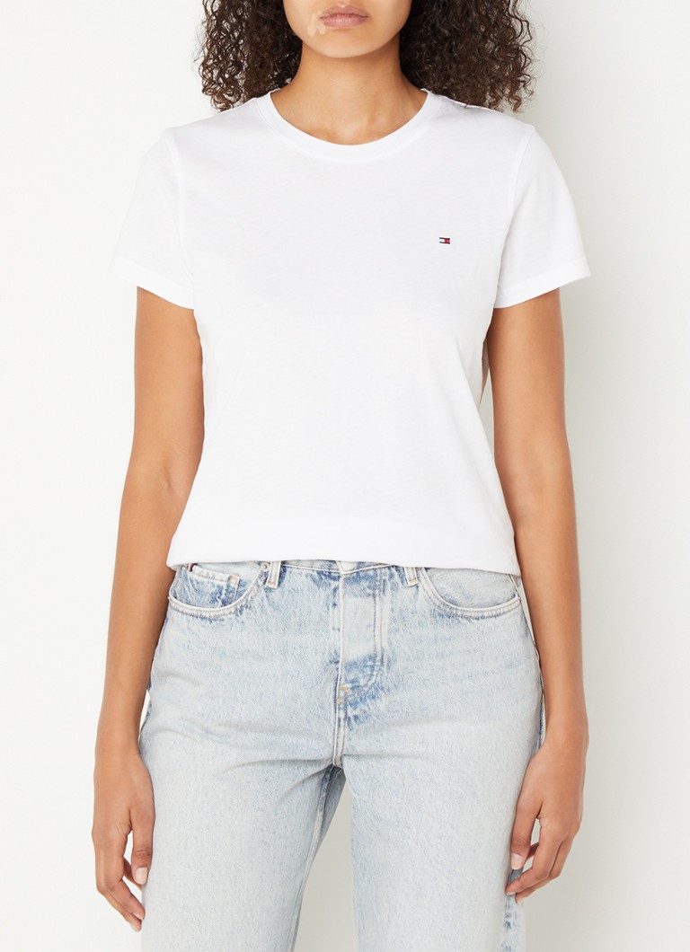 Tommy Hilfiger T-shirt with logo embroidery