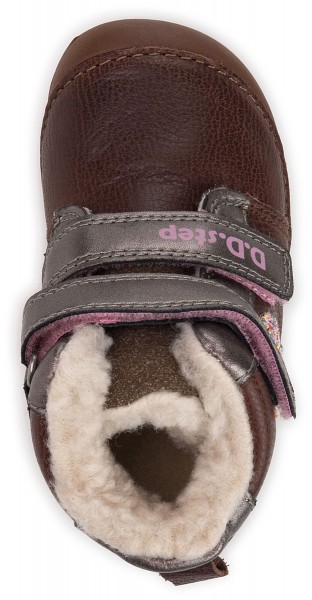 DD Step ~ Winterstiefel Klett ~ Brown Butterfly
