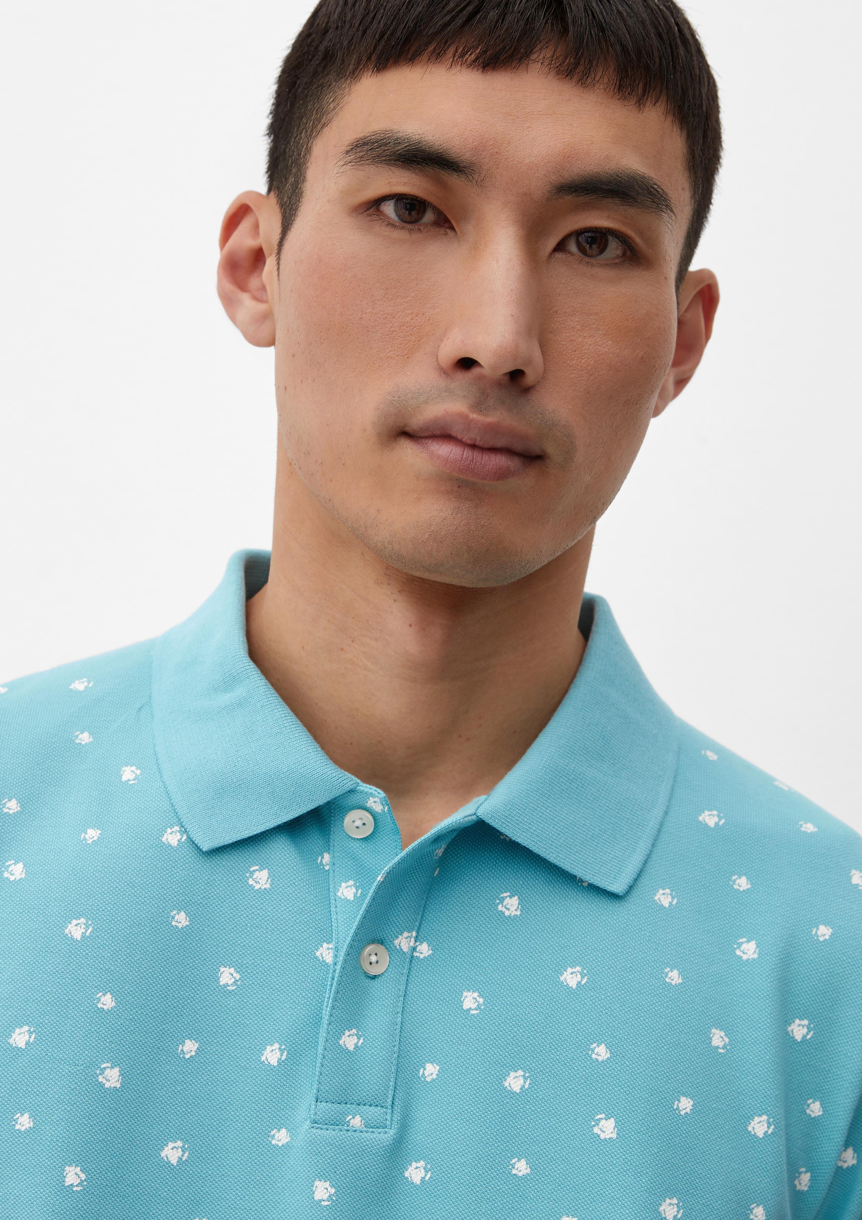 Poloshirt mit Allover-Print  2129836-61A0