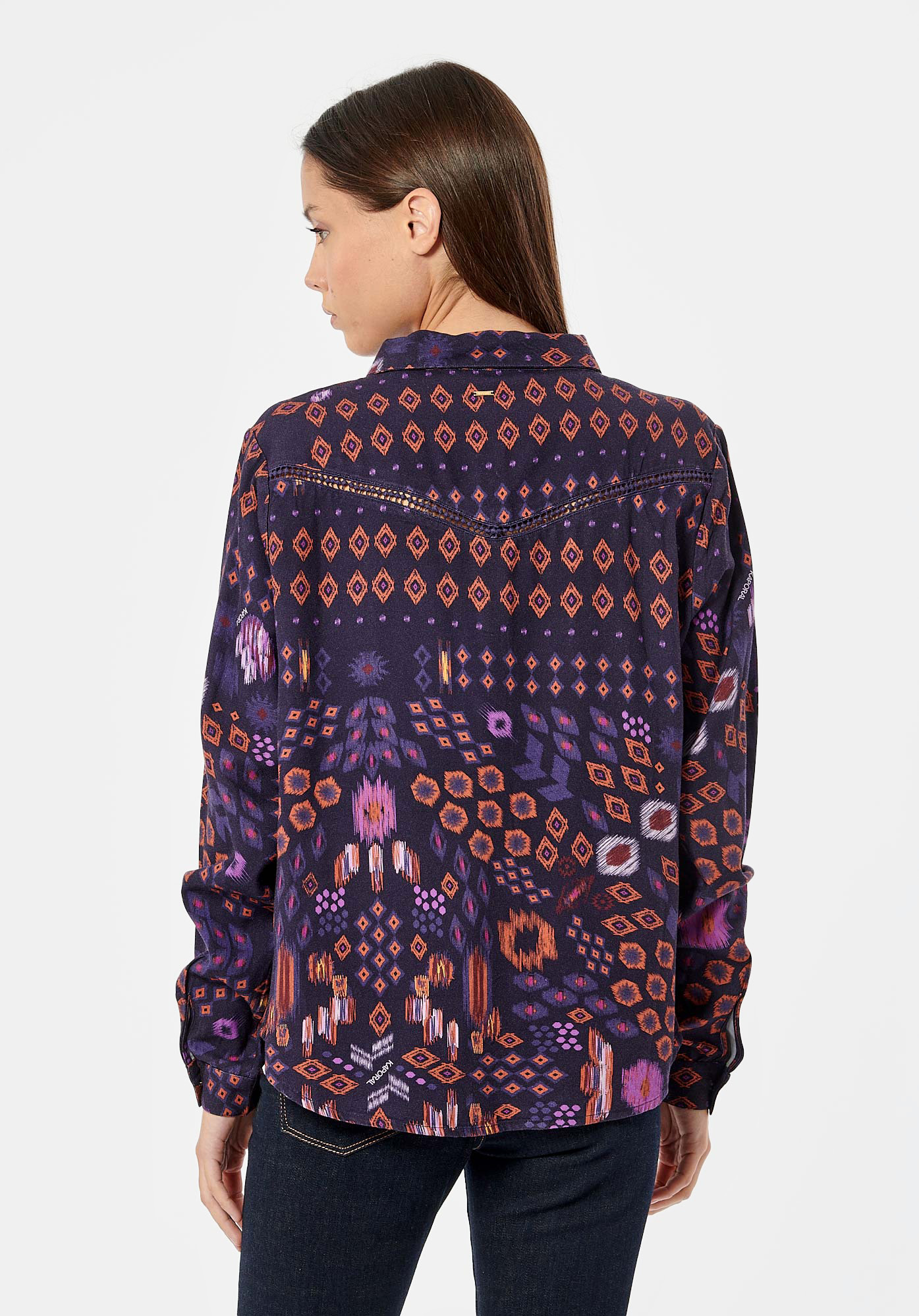 BOUDY  Chemise aztèque femme