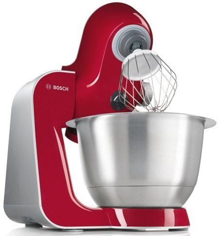 BOSCH Küchenmaschine MUM5 Styline MUM56740, 900 W, 3,9 l-Schüssel, inkl. umfangreichem Zubehör: Wert UVP € ca. 111,-