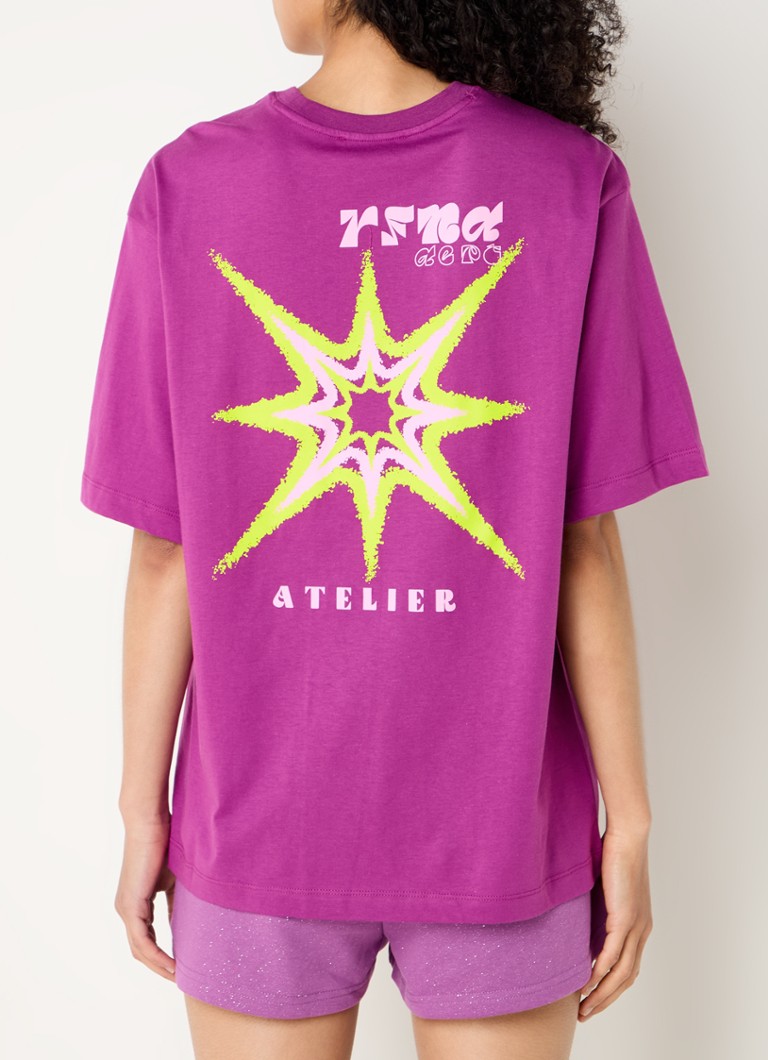 Μπλούζα Refined Department Maggy με λογότυπο και στάμπα στο πίσω μέρος
