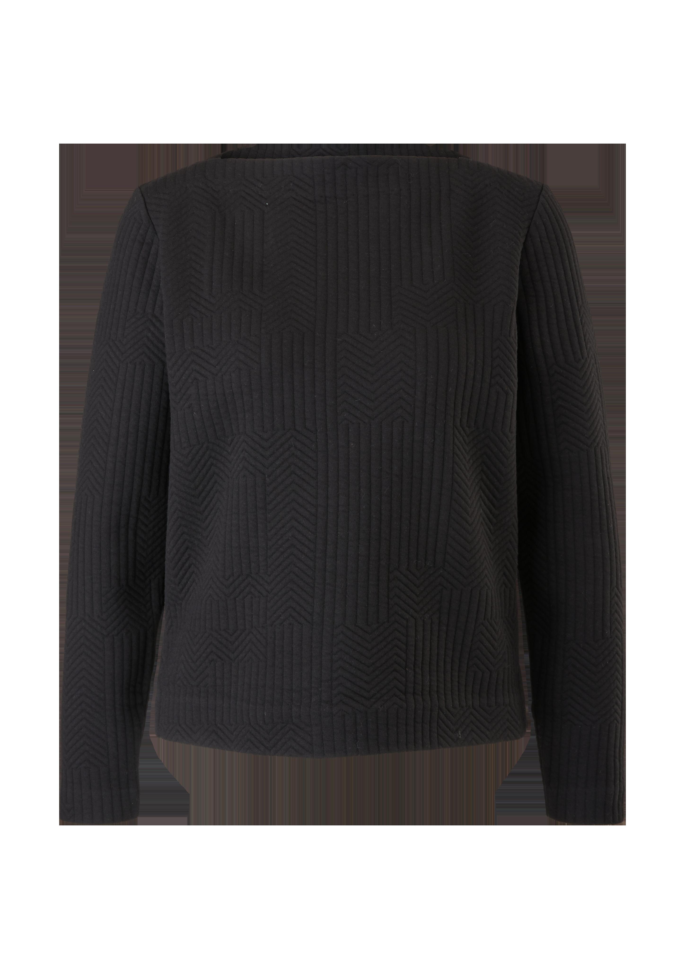 Sweatshirt mit Fischgrat-Muster  2124415-9999