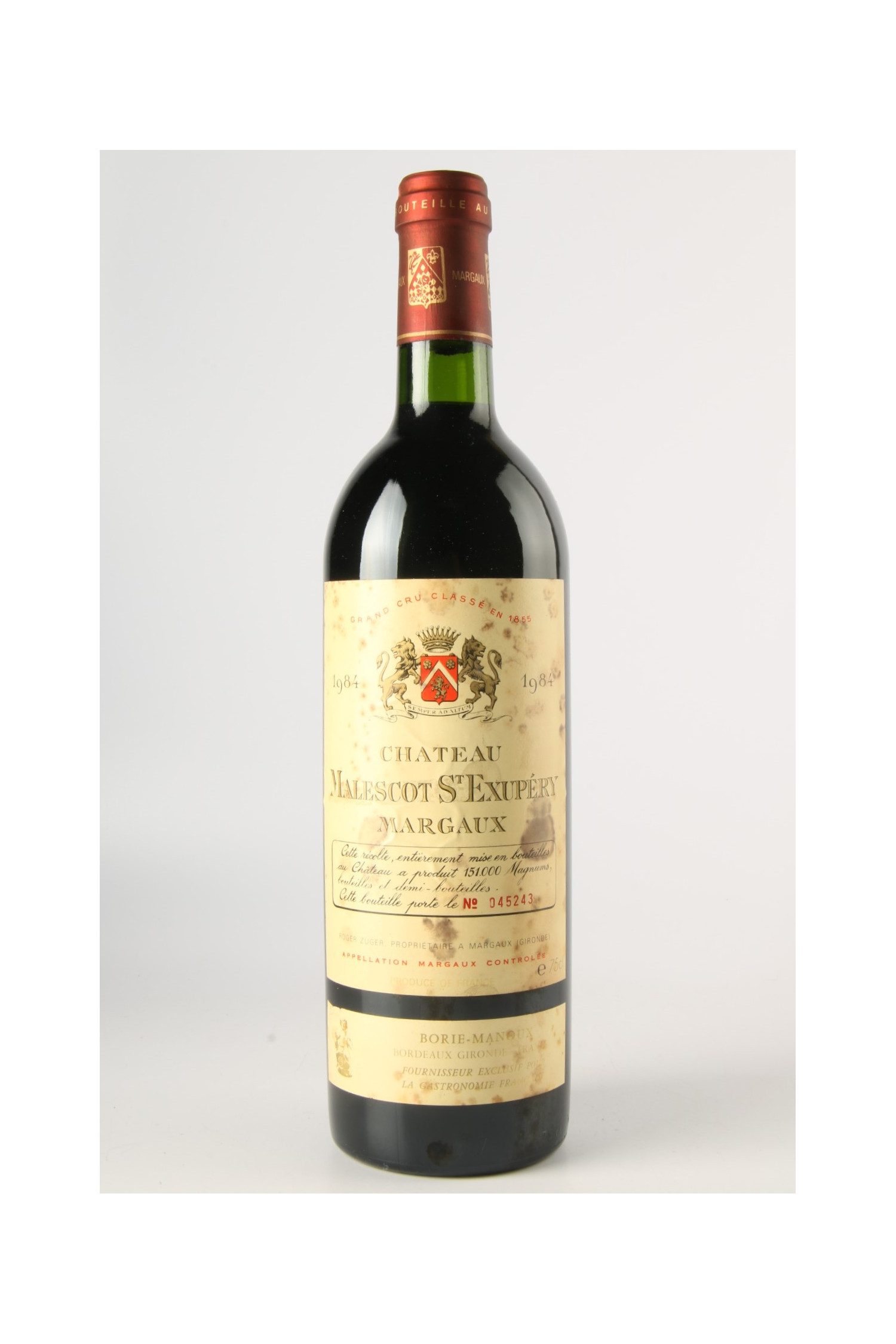 Château Malescot Saint Exupery 1984, Margaux