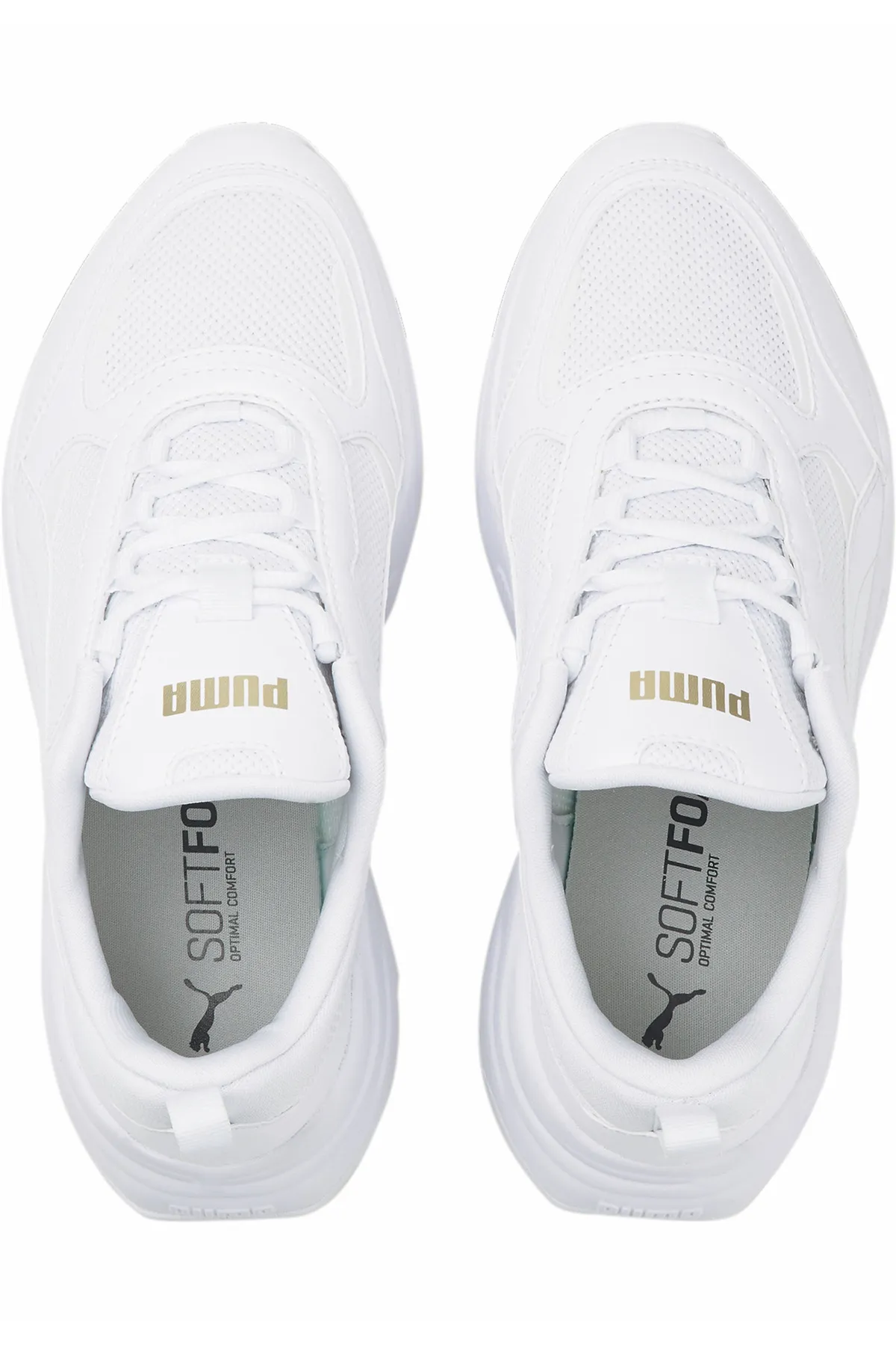 Puma  Sneaker - Weiß - Plateau Absatz