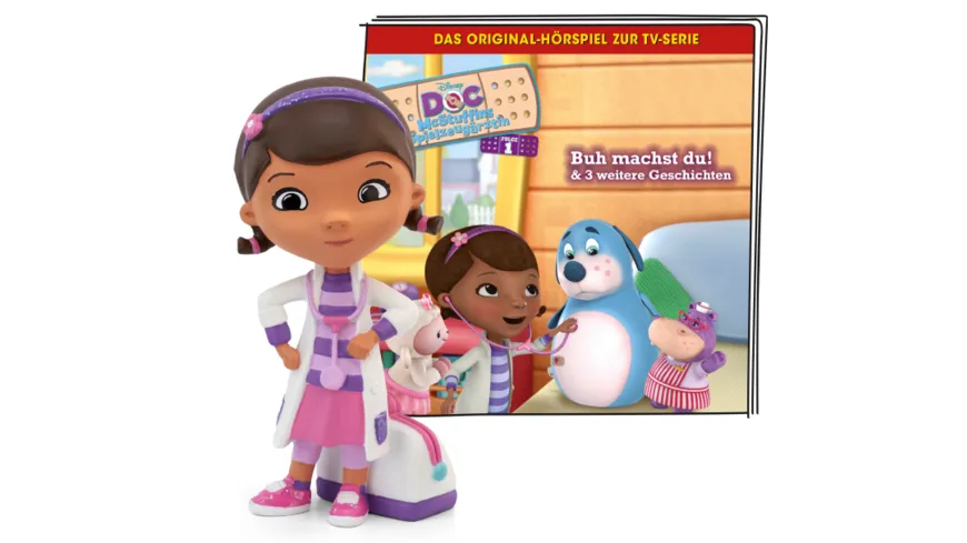 tonies - Hörfigur für die Toniebox:  Doc McStuffins Spielzeugärztin: Buh machst du! & 3 weitere Geschichten