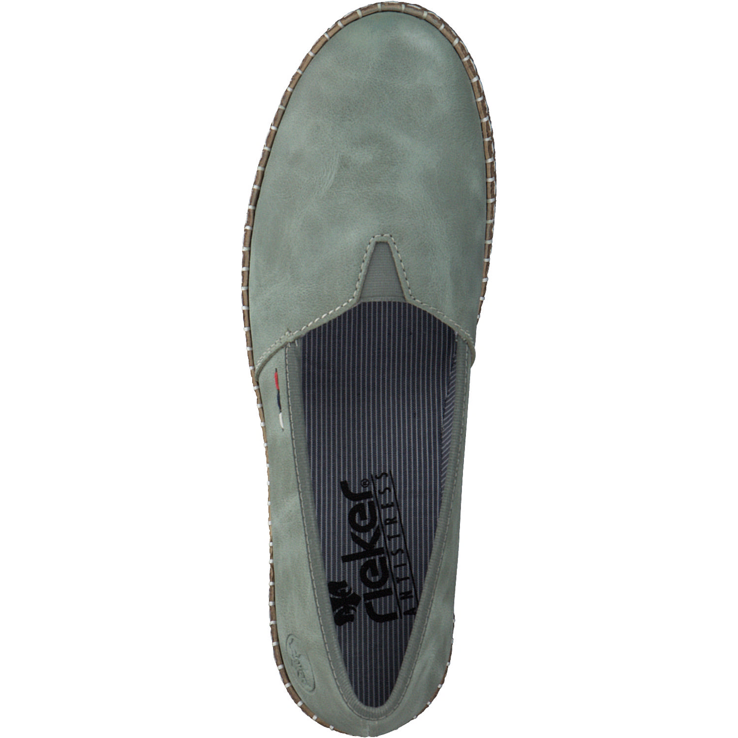Rieker M2270, Klassische Ballerinas, Damen, MINT