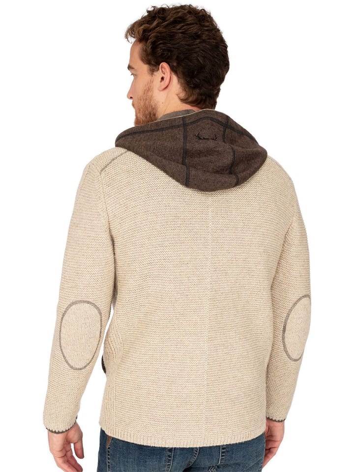 Spieth & Wensky Strickjacke ECHO in beige günstig kaufen