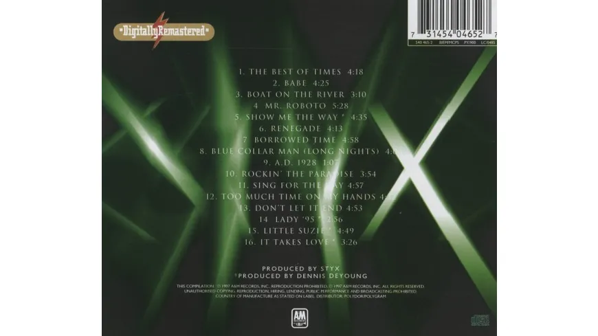 The Best Of Times-The Best Of Styx