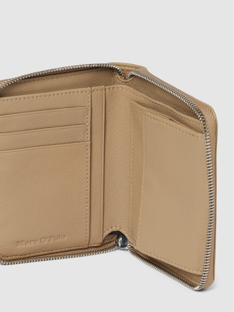 Portemonnaie in Leder-Optik Modell 'Ellis' in sand