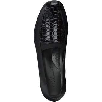 Charmosa Slipper in schwarz