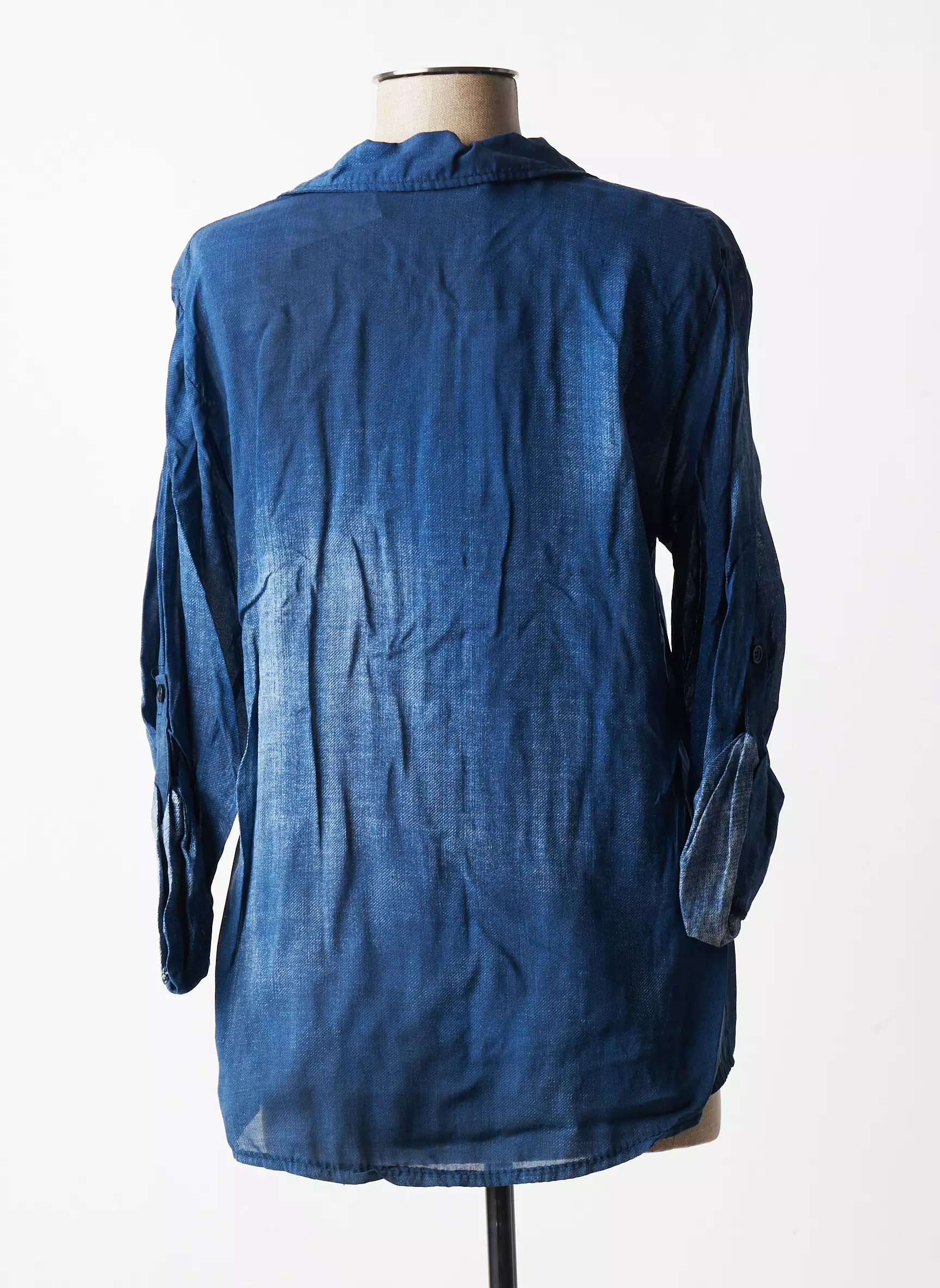 Quattro Chemisiers Femme couleur bleu
