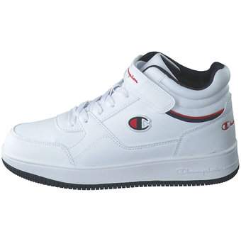 Champion Rebound Vintage Mid Sneaker in weiß