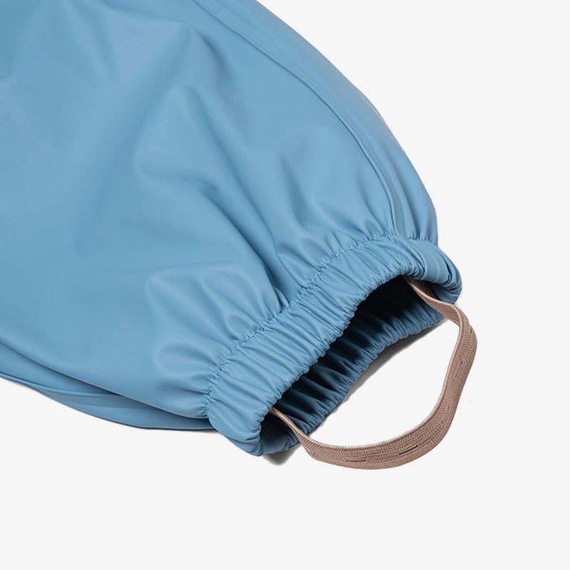 aarhus rain suit wool pigeon blue - Blau