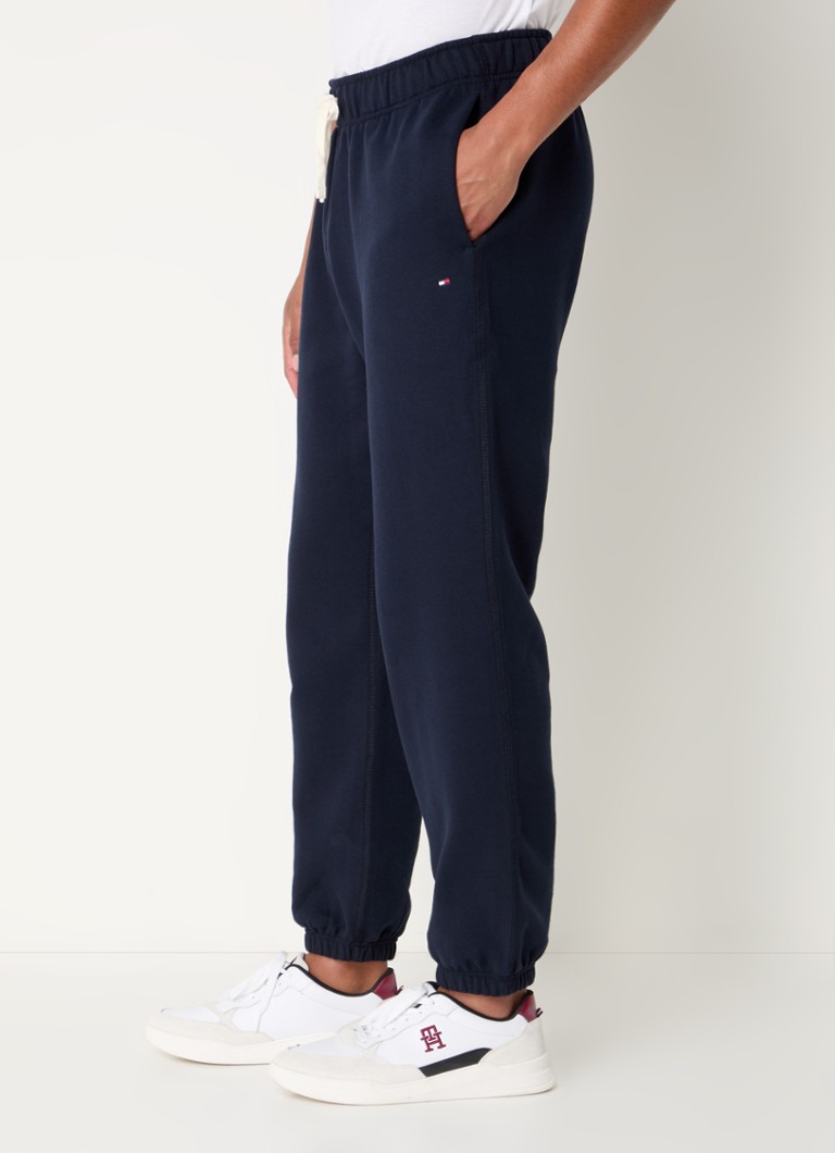 Pantaloni de trening Tommy Hilfiger Essentials cu logo brodat