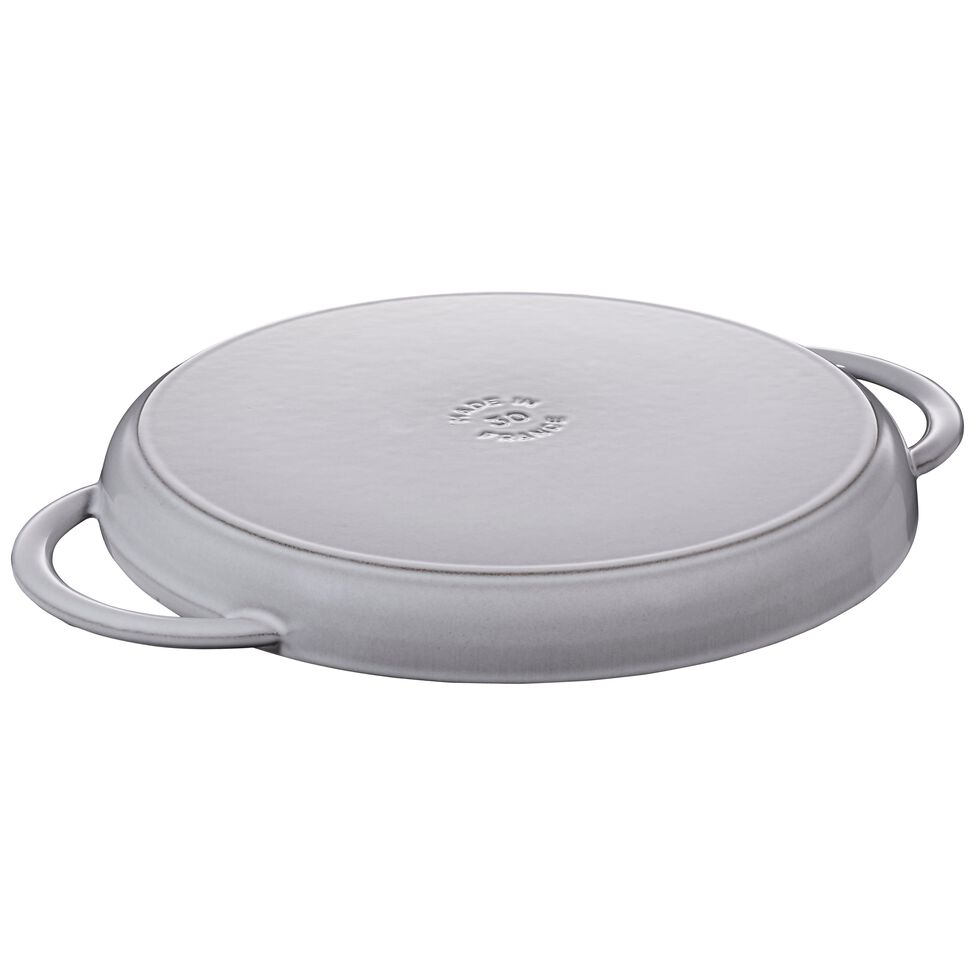 Pure Grill 30 cm, rund, Graphit-Grau, Gusseisen