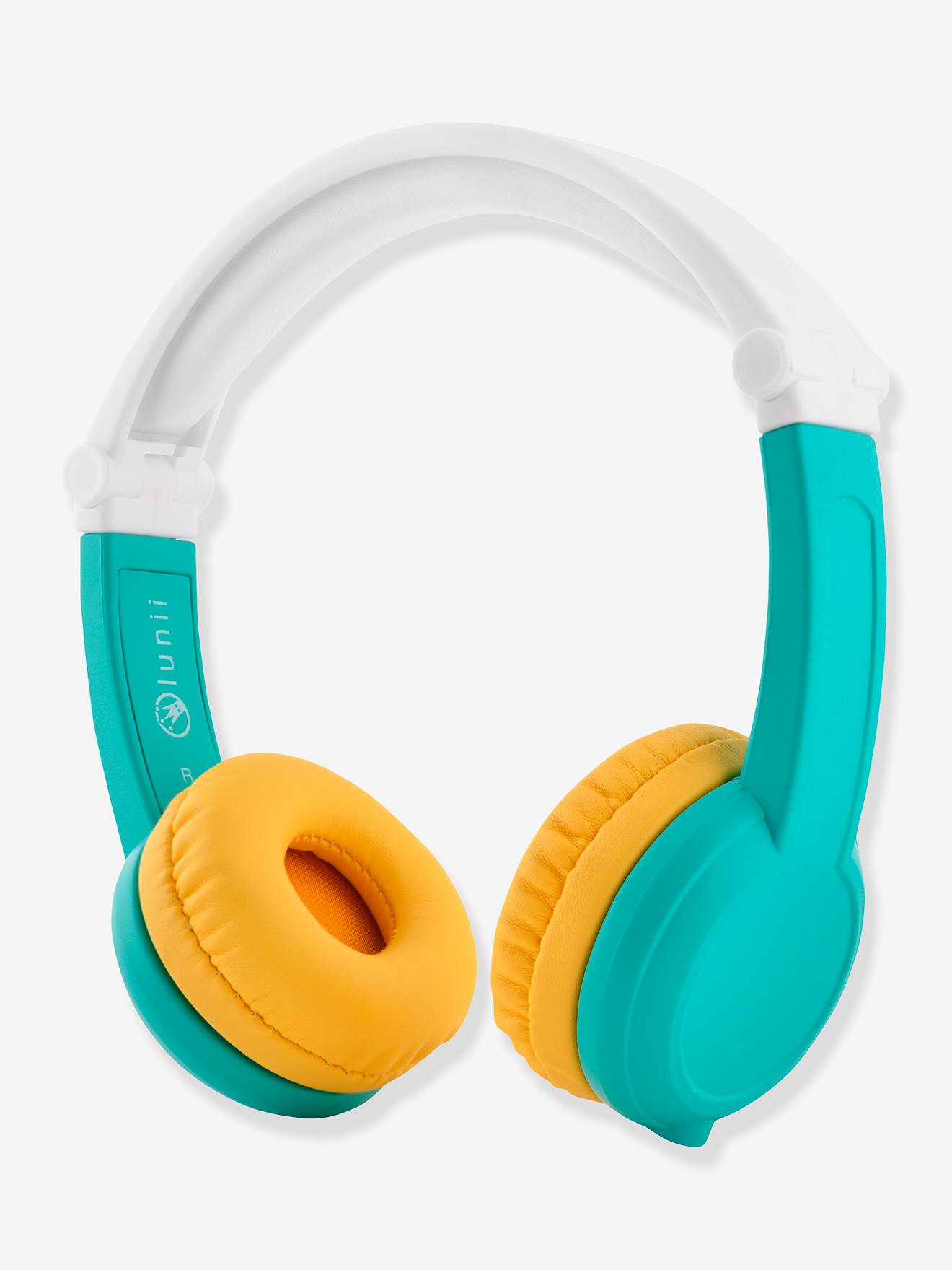 Casque Octave Lunii blanc jaune vert