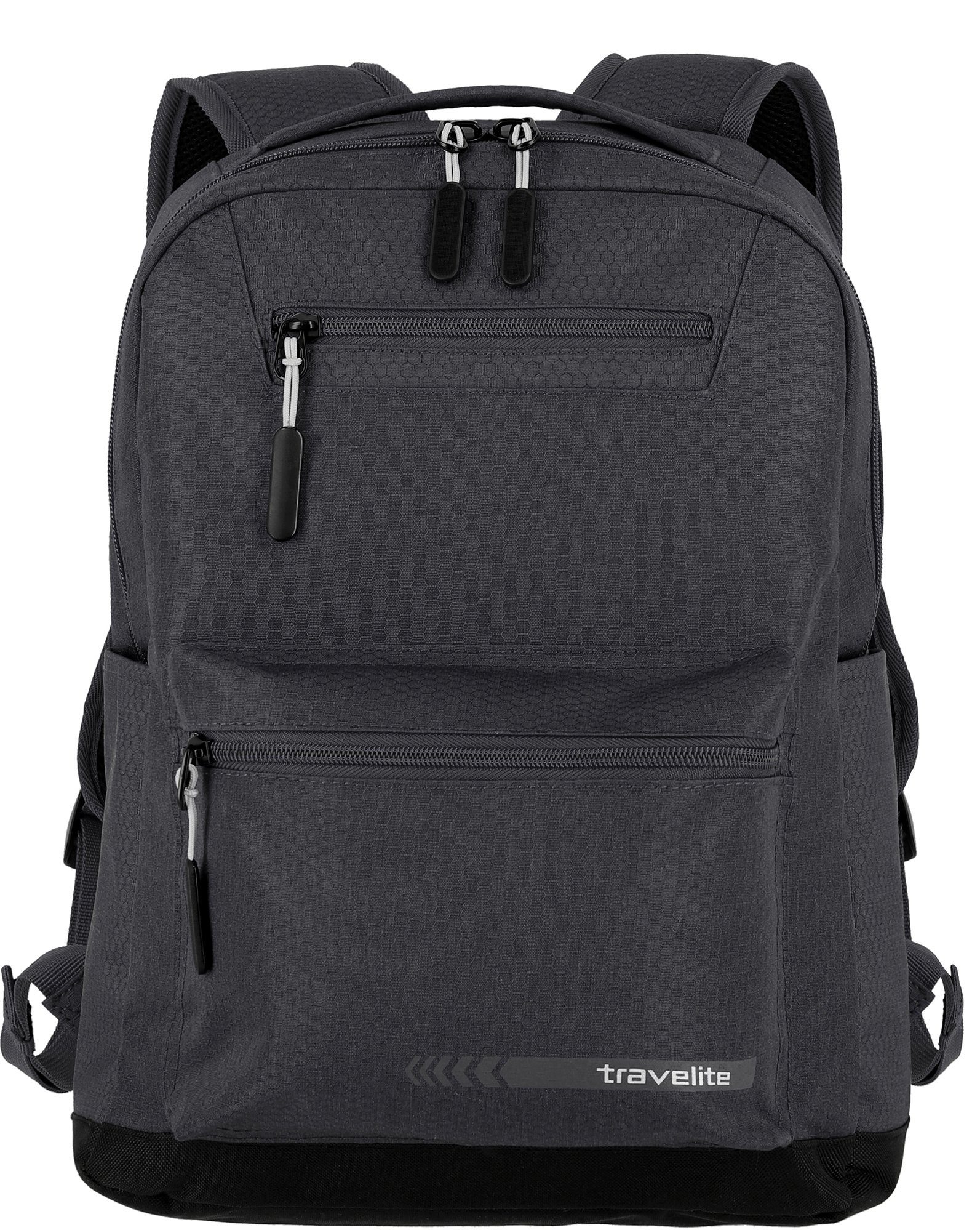 travelite Laptoprucksack Kick Off M, 40 cm, anthrazit, mit 13-Zoll Laptopfach
