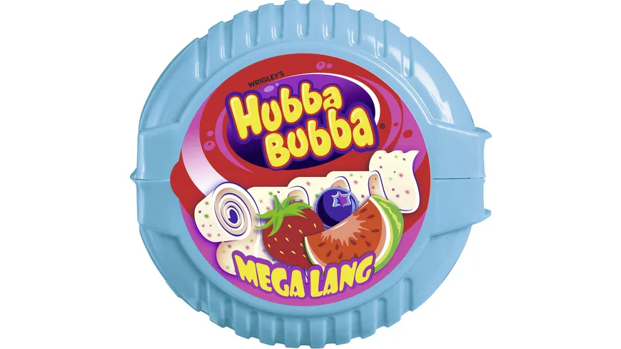 Wrigley's Hubba Bubba® Rolle Mega Lang Triple Mix 56 g