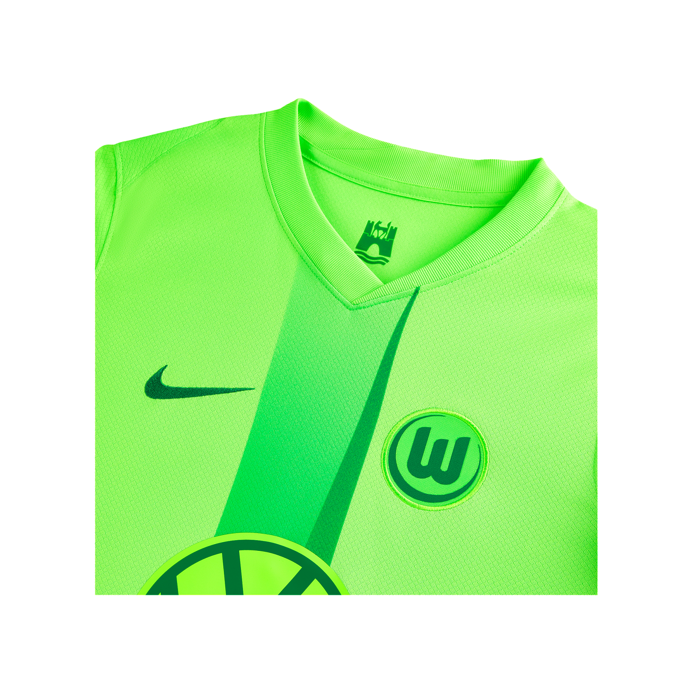 Nike VfL Wolfsburg Trikot Home Kids 2024/2025 Grün F398