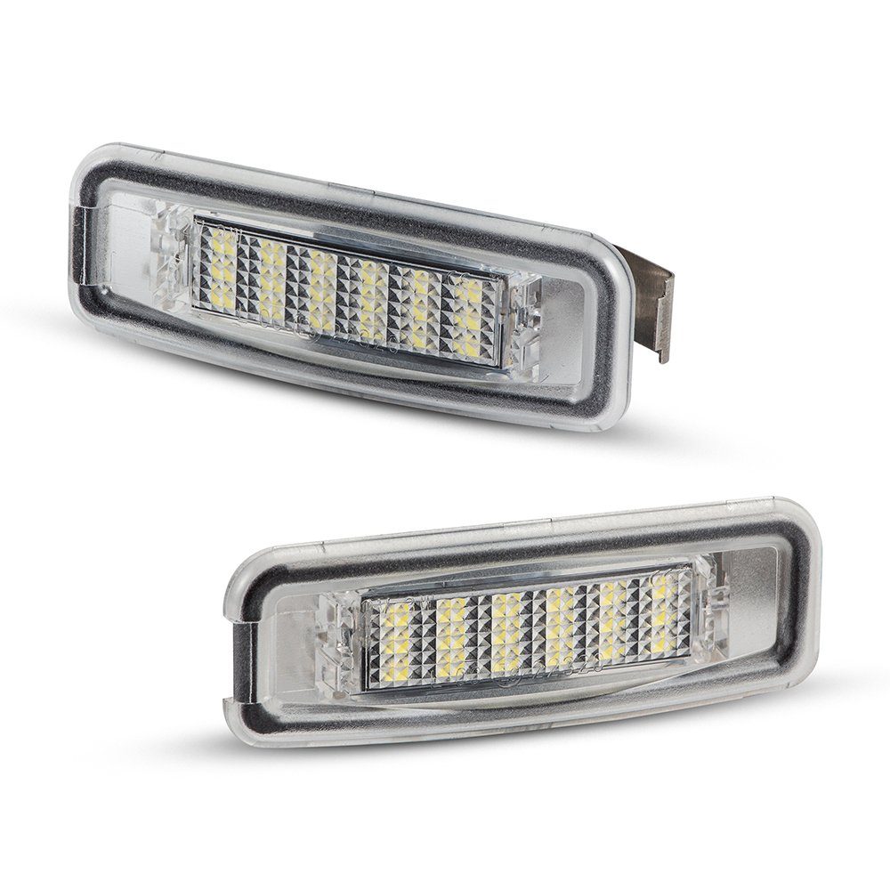LLCTOOLS Rückleuchte LED Kennzeichenbeleuchtung für Ford Focus MK1 1998-2005 Kennzeichen