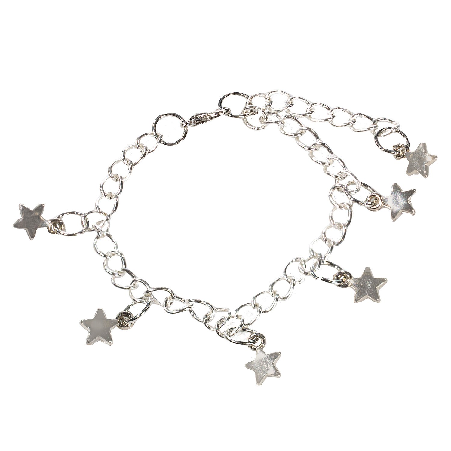 Mini-Anhänger, silber, 5–11 mm, 36 Stück