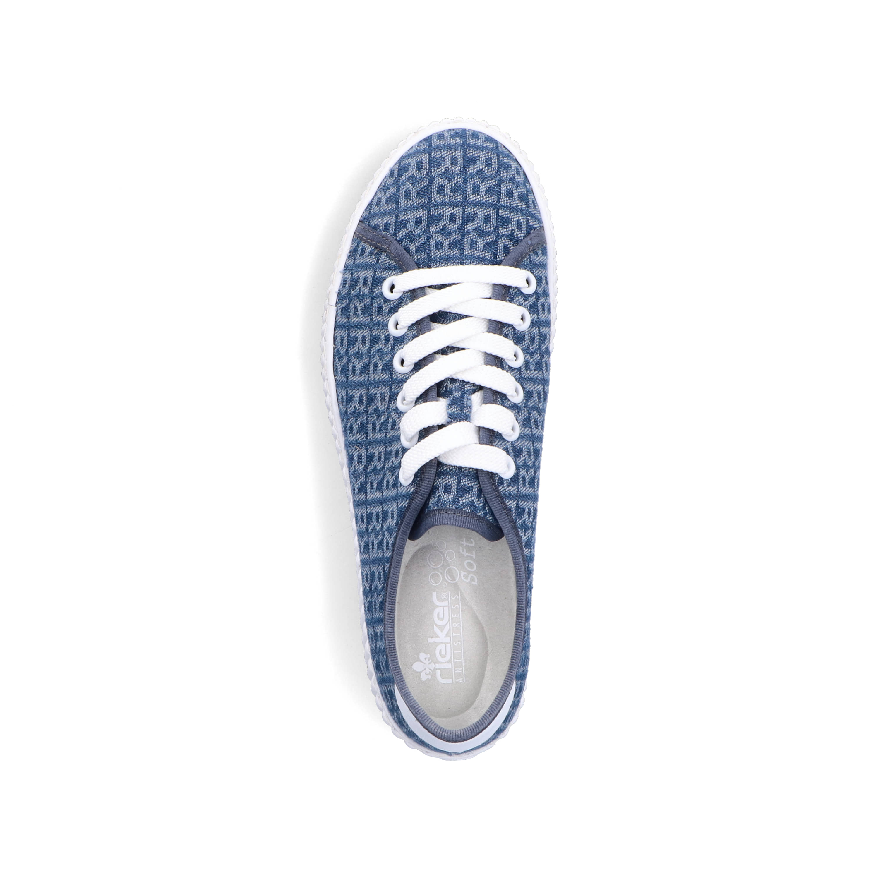 Rieker Damen Sneaker Low schieferblau