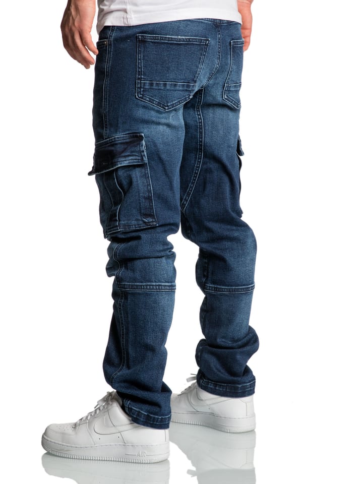 Amaci&Sons Jeans Regular Slim CARY in Dunkelblau günstig kaufen