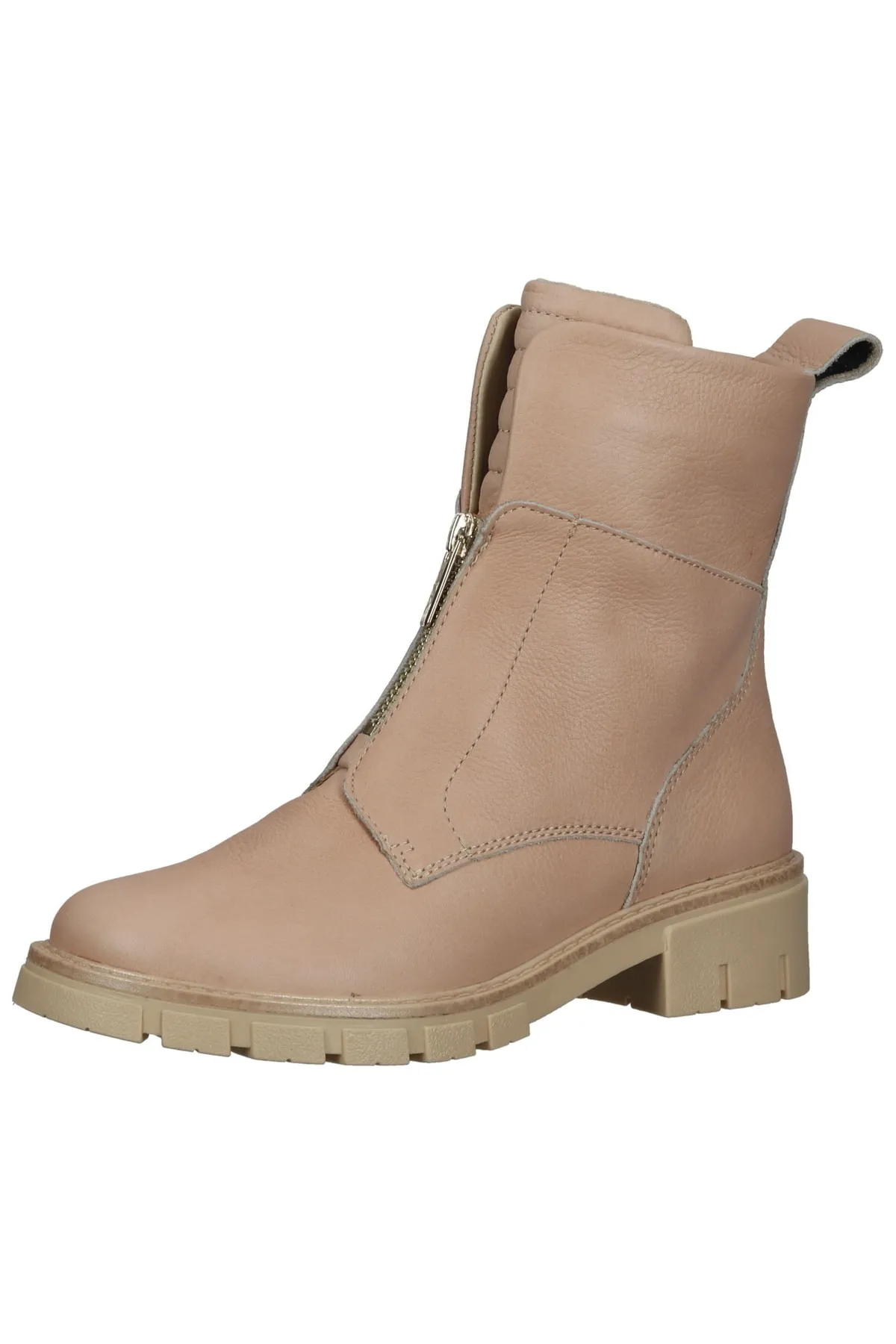 ARA  Stiefelette - Beige - Blockabsatz