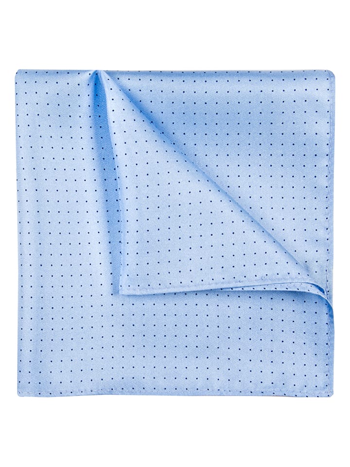 PROFUOMO Seiden-Tuch in Hellblau - (B)32 x (L)32 cm günstig kaufen onesize
