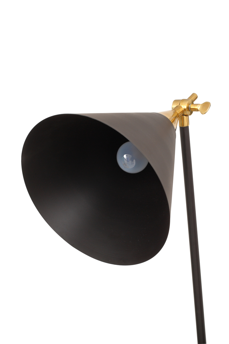 Kayoom Stehlampe Celeste 225 Schwarz / Gold