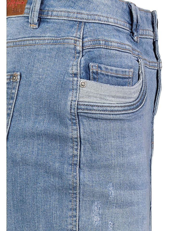 Sublevel Jeansrock in Hellblau günstig kaufen
