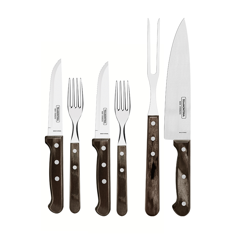 Tramontina BBQ-Tischset, 7 tlg.