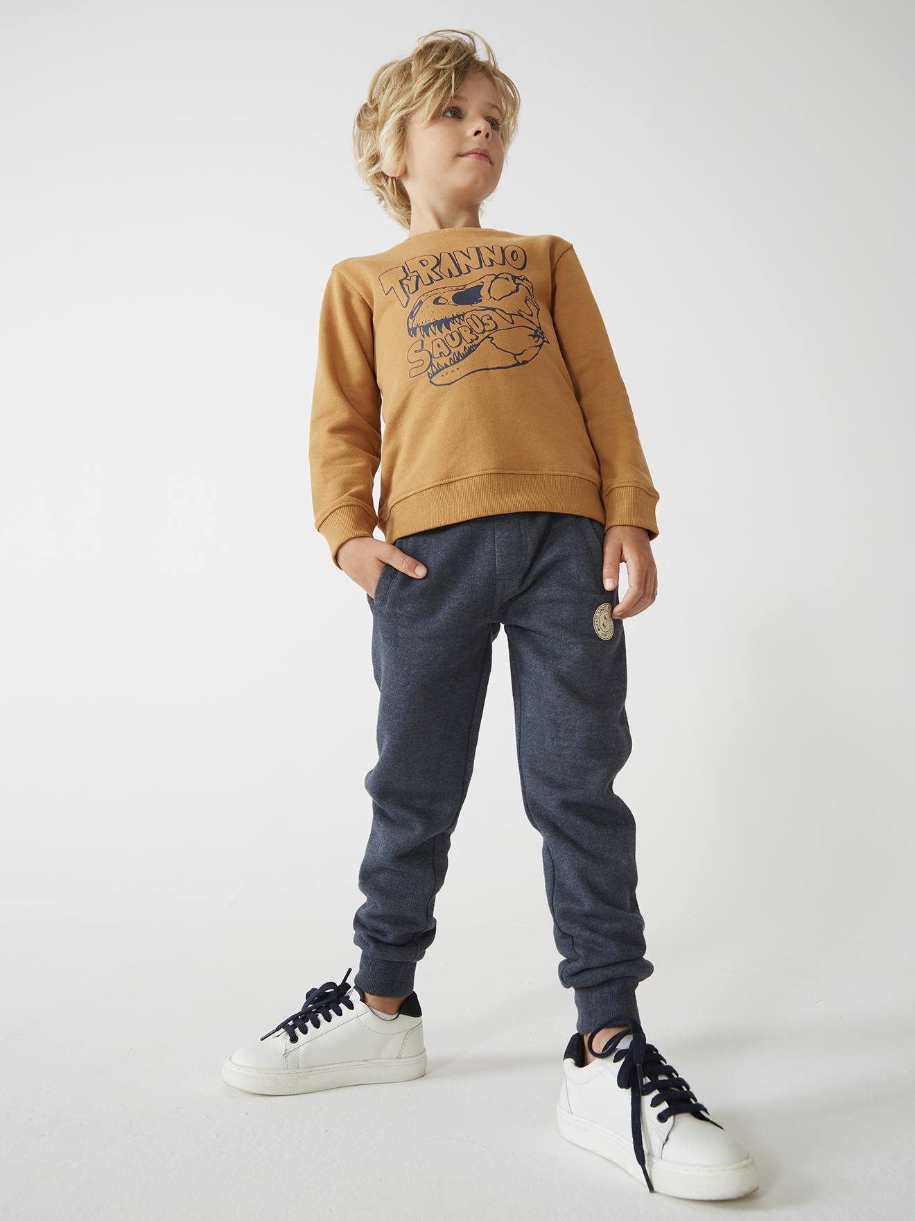 Vertbaudet Jungen Sweatshirt BASIC - nachtblau