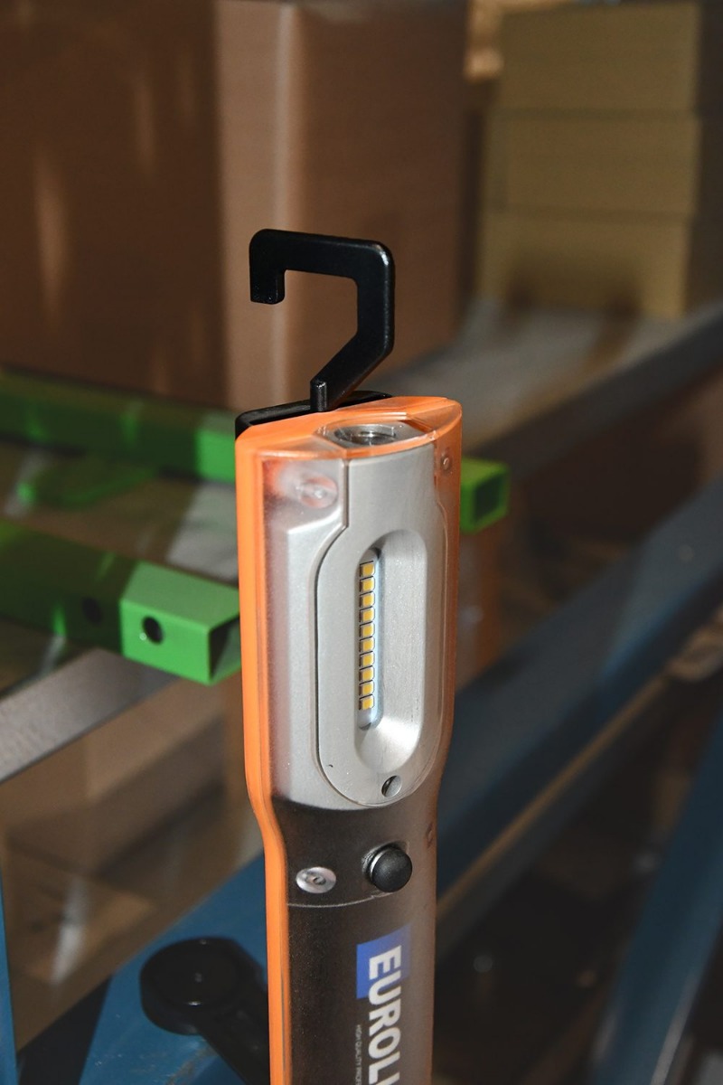 Eurolux 55.102.25 Work light ALD 15 10×0.5W High power SMD LED rechargeable 230 and 12 Volt