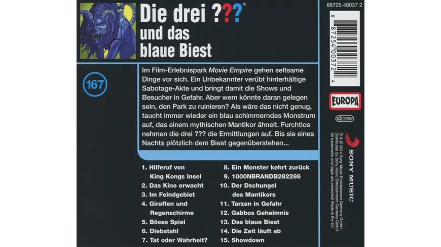 167/und das blaue Biest