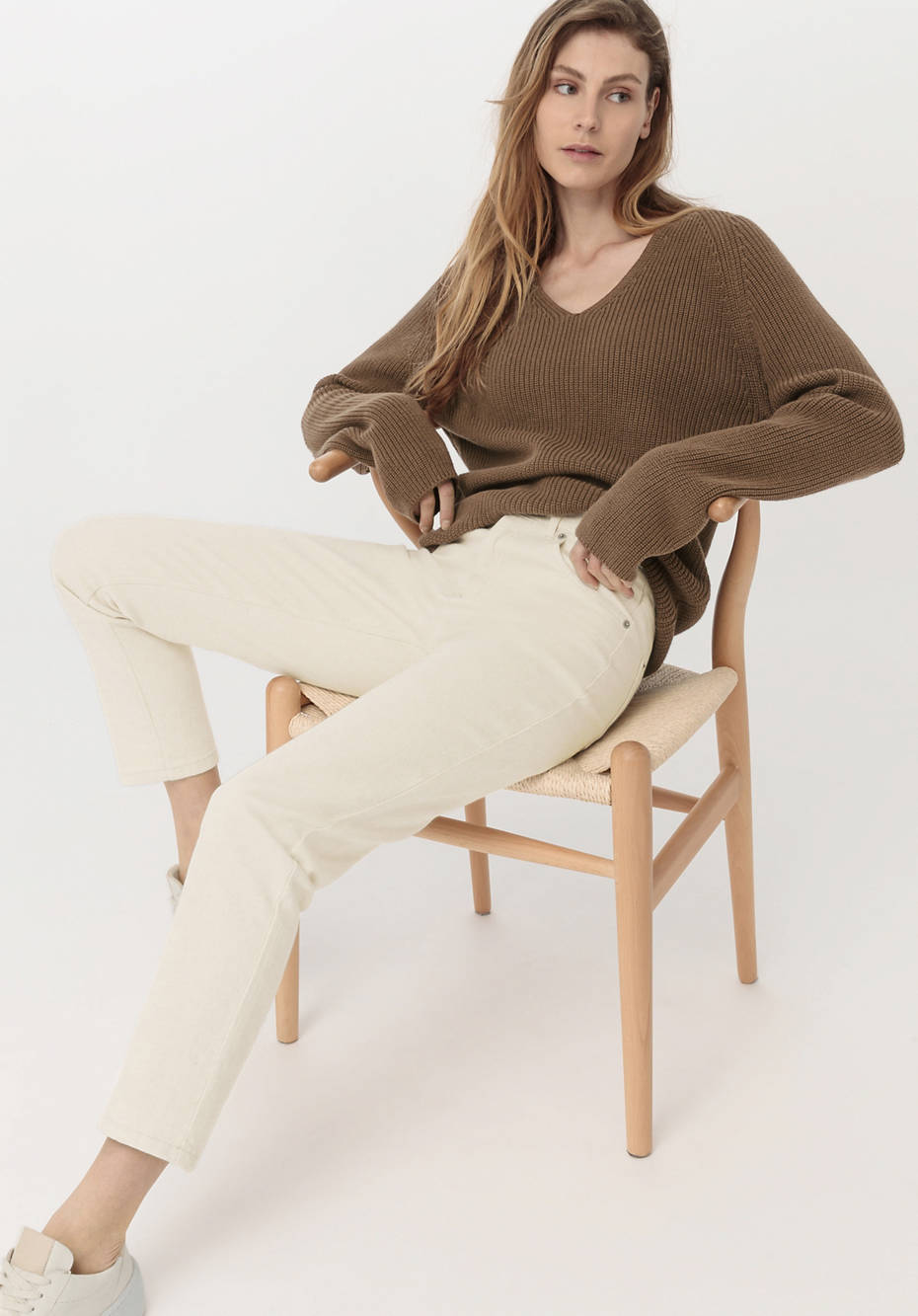 Pullover aus reiner Bio-Baumwolle