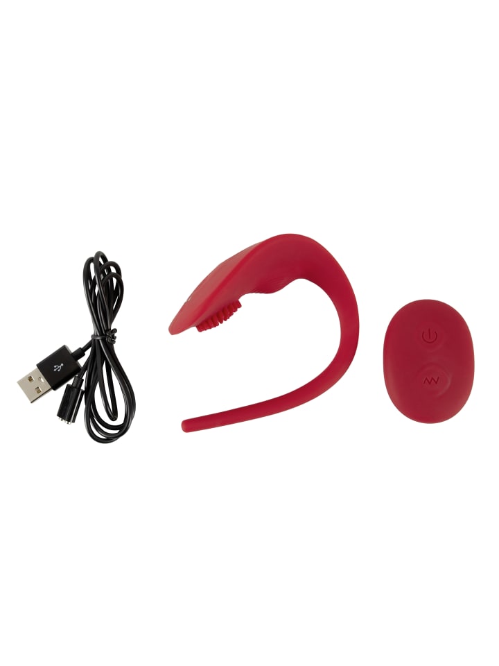 Sweet Smile Panty Vibe RC Slim Panty Vibrator in rot günstig kaufen 7,5
