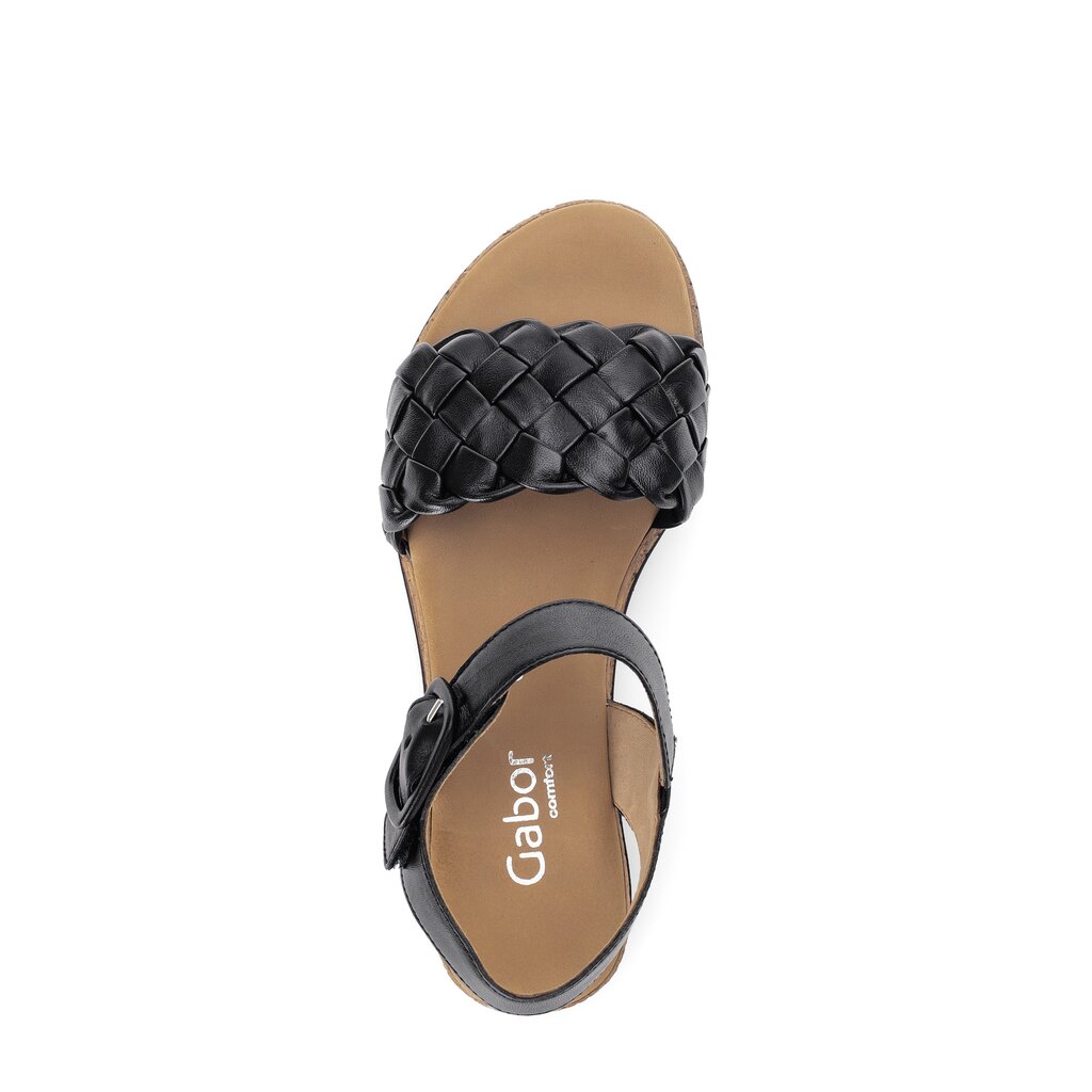 Gabor comfort Keilsandalette blau
