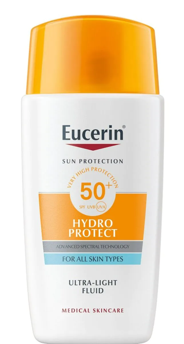 Eucerin Hydro Protect SPF 50+ Ultra-Light Moisturizing Protective Fluid