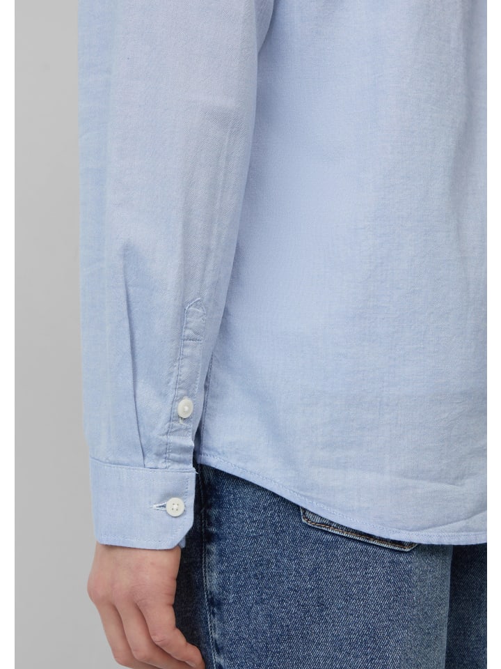 s.Oliver Hemd langarm in Blau günstig kaufen
