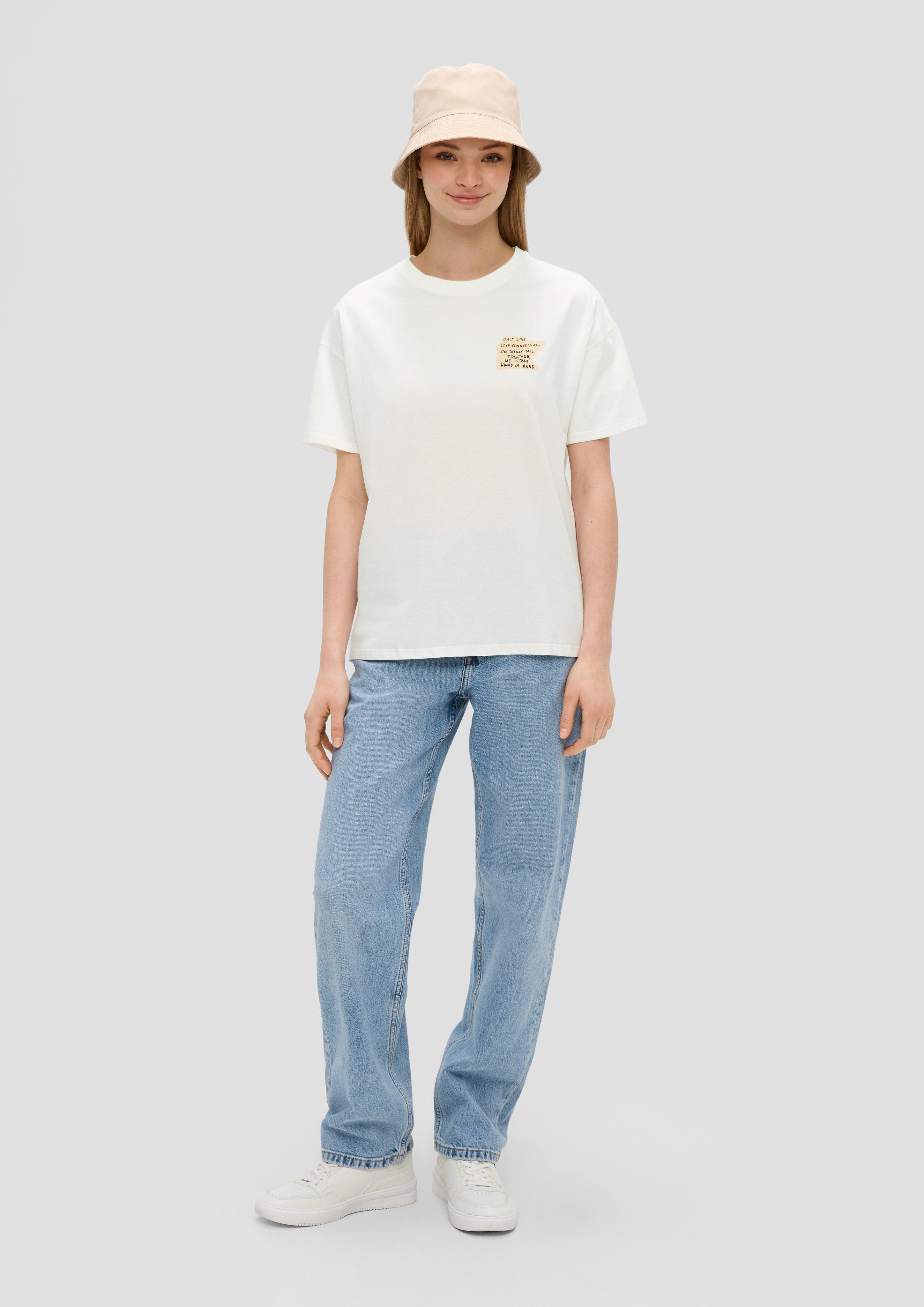 Oversize T-Shirt mit Frontprint  2154074-02D1